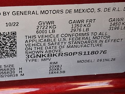 Certified 2023 Chevrolet Blazer RS w/ Enhanced Convenience Package image 27