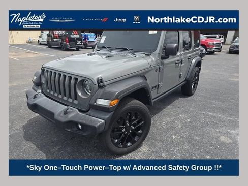 Used 2023 Jeep Wrangler Unlimited Sport w/ Sun And Sound Package AWD/4WD image 1