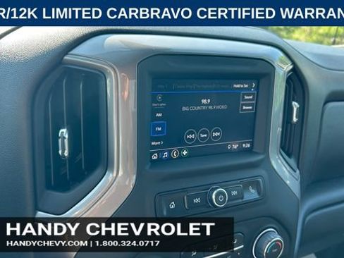 Certified 2023 Chevrolet Silverado 1500 Custom w/ LPO, Dark Essentials Package AWD/4WD image 23