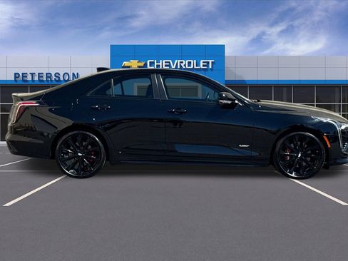 Used 2024 Cadillac CT4 V w/ LPO, ONYX Package AWD/4WD image 3
