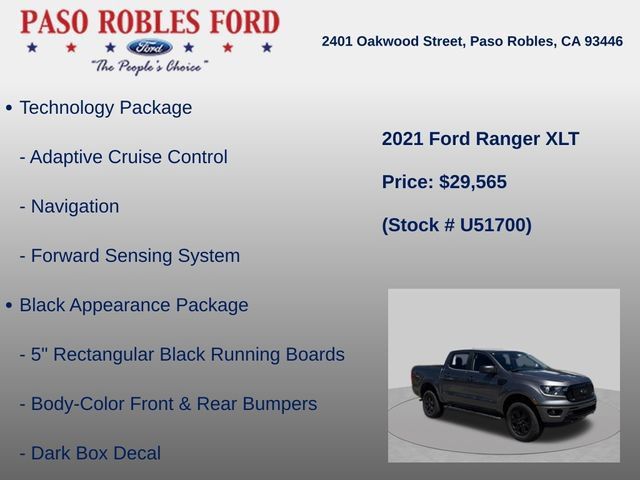 Used 2021 Ford Ranger XLT AWD/4WD image 6