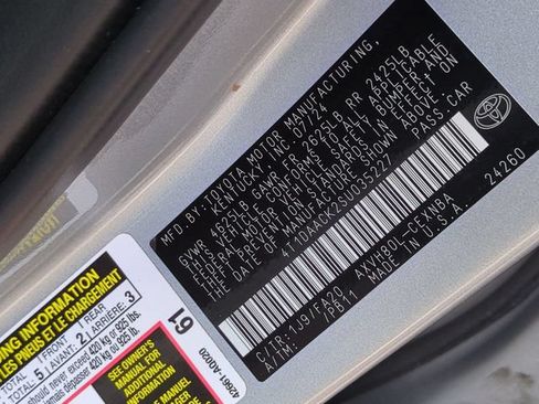 Certified 2025 Toyota Camry LE FWD image 34