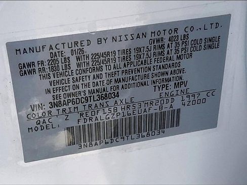 New 2026 Nissan Kicks SR w/ SR Premium Package image 8