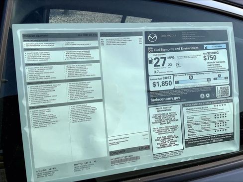 New 2026 MAZDA MAZDA3 2.5 Turbo Sedan w/Premium Plus AWD/4WD image 22