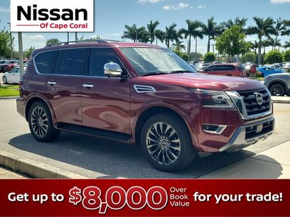 Used 2024 Nissan Armada Platinum w/ Captain's Chairs Package