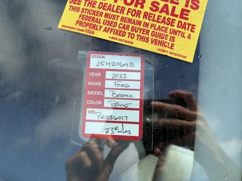 Used 2023 Ford Bronco Sport Outer Banks w/ Tech Package image 10