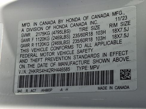 Certified 2024 Honda CR-V EX image 28