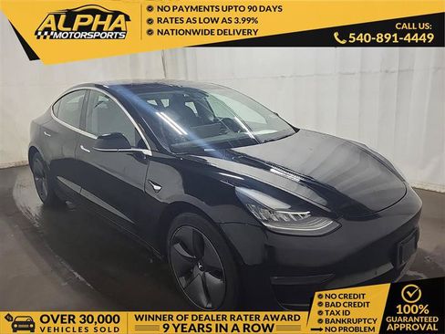 Used 2018 Tesla Model 3 Long Range AWD/4WD image 1