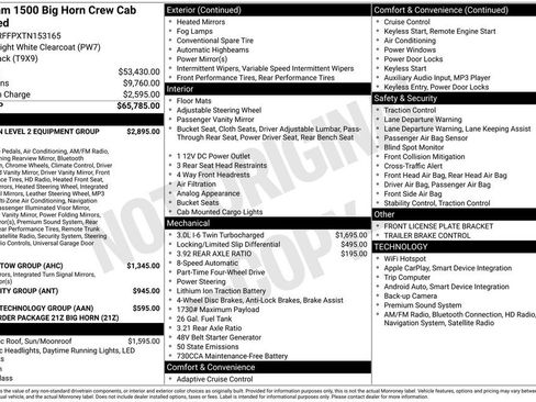 New 2026 RAM 1500 Big Horn AWD/4WD image 6