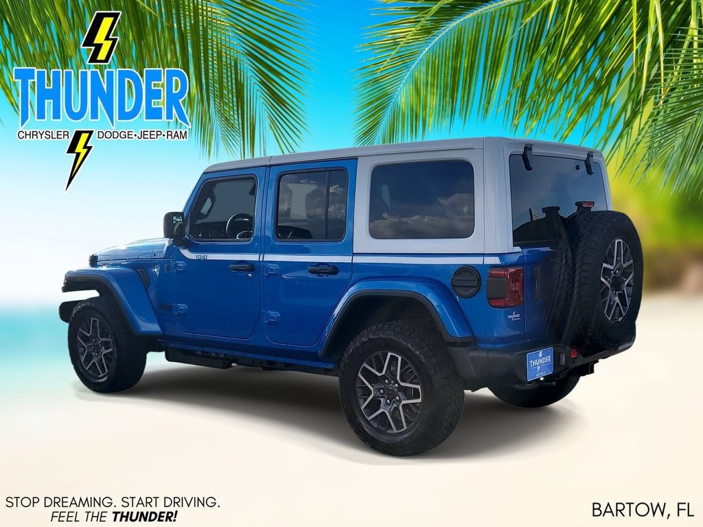 New 2026 Jeep Wrangler Unlimited Sahara w/ Whitecap Package AWD/4WD image 3