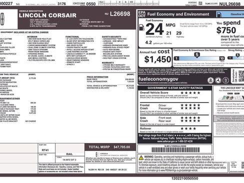 Used 2022 Lincoln Corsair AWD w/ Premium Package image 36