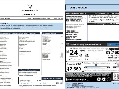 New 2025 Maserati Grecale GT image 32