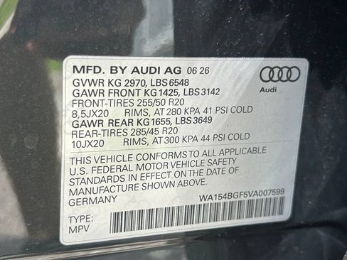 New 2027 Audi Q6 e-tron Premium Plus AWD/4WD image 56