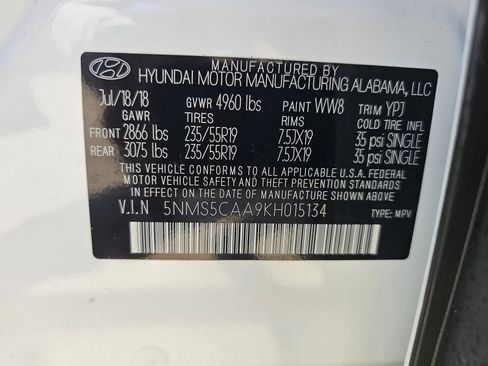 Used 2019 Hyundai Santa Fe Limited AWD/4WD image 33