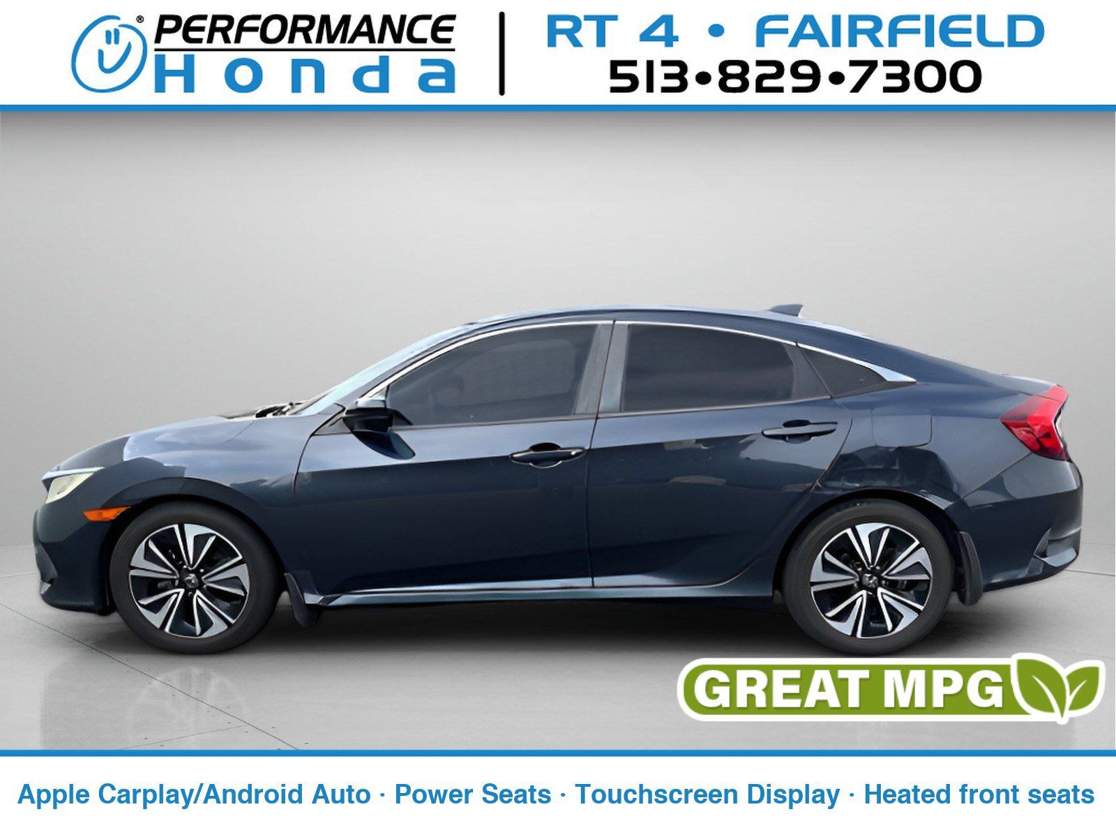 Used 2016 Honda Civic EX-T image 1