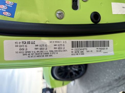 Used 2015 Dodge Challenger SRT Hellcat RWD image 29