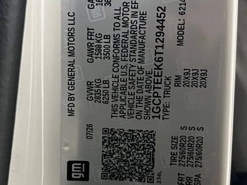 New 2026 Chevrolet Colorado Trail Boss AWD/4WD image 33