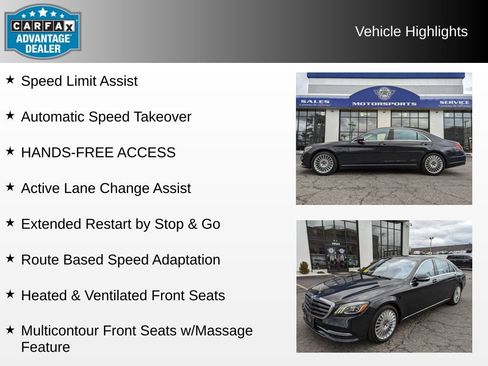 Used 2018 Mercedes-Benz S 560 4MATIC Sedan image 12