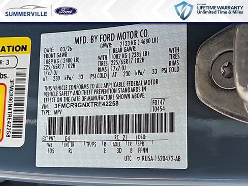 New 2026 Ford Bronco Sport Heritage w/ Convenience Package AWD/4WD image 36