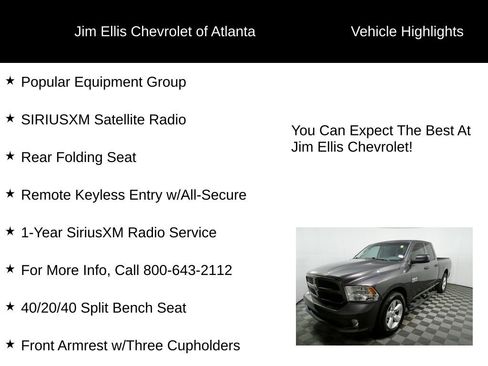 Used 2014 RAM 1500 Tradesman w/ Popular Equipment Group image 5