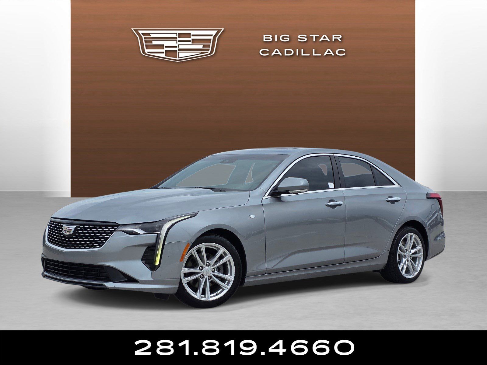 Used 2024 Cadillac CT4 Luxury w/ Sun And Sound Package RWD image 1