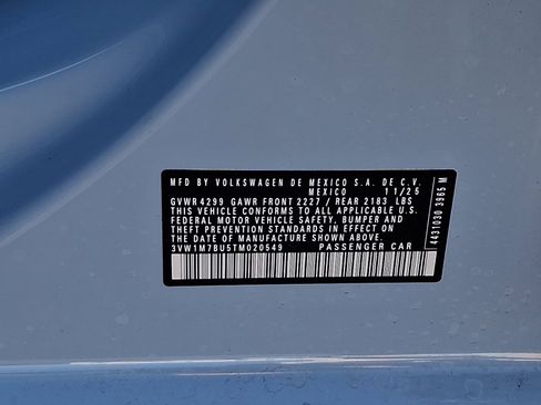 New 2026 Volkswagen Jetta GLI Autobahn FWD image 18