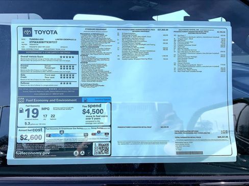 New 2026 Toyota Tundra Limited AWD/4WD image 22