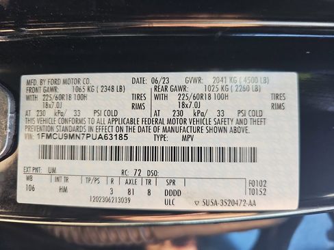 Used 2023 Ford Escape ST-Line image 43