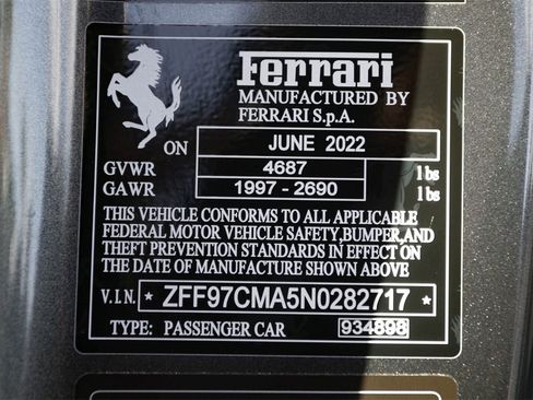 Certified 2022 Ferrari 812 GTS Base image 48