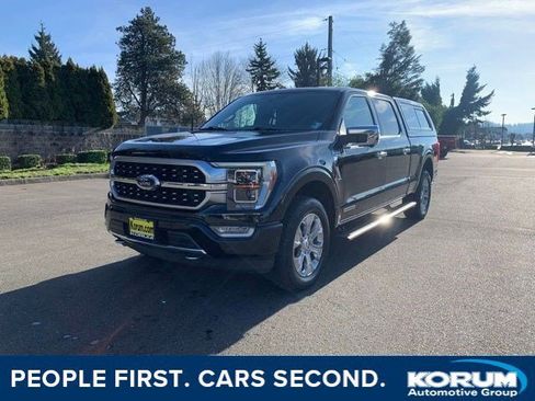 Certified 2022 Ford F150 Platinum w/ Equipment Group 701A High image 1