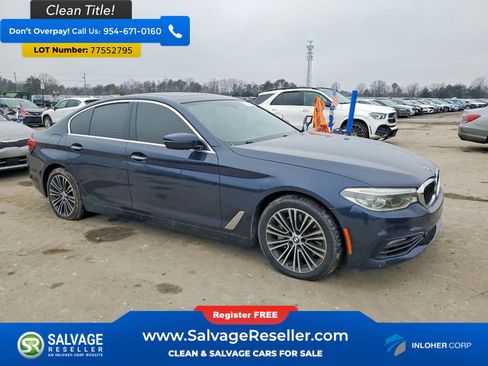 Used 2017 BMW 540i xDrive AWD/4WD image 5