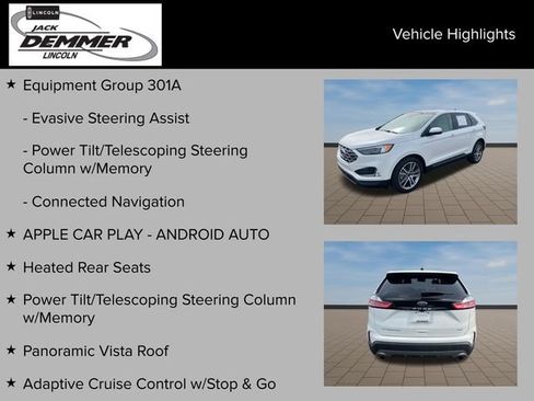 Used 2024 Ford Edge Titanium w/ Equipment Group 301A AWD/4WD image 25