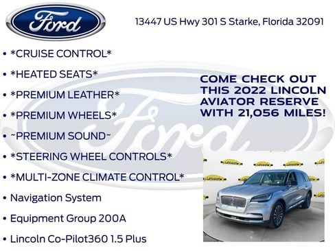 Used 2022 Lincoln Aviator Reserve image 15