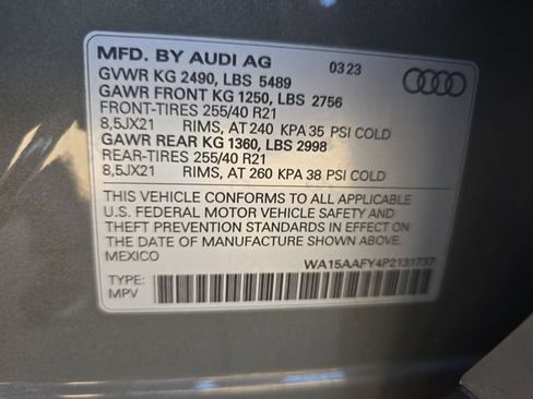 Used 2023 Audi Q5 2.0T Premium Plus w/ Premium Plus Package AWD/4WD image 39