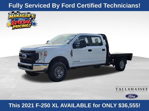 Used 2021 Ford F250 XL w/ Power Equipment Group AWD/4WD image 1