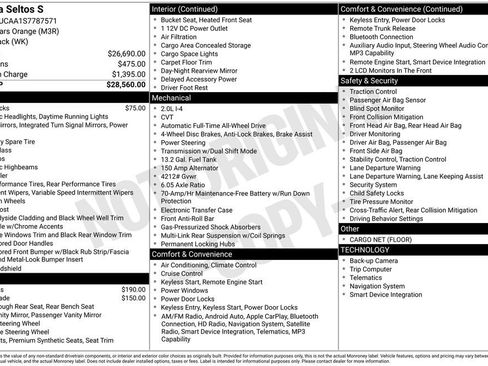 Used 2025 Kia Seltos S image 3