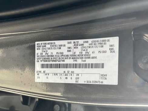 Used 2022 Ford F350 XL w/ STX Appearance Package image 25