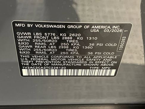 New 2026 Volkswagen Atlas Cross Sport SEL R-Line AWD/4WD image 22
