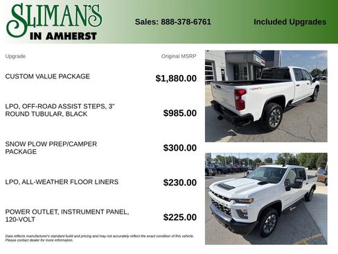 Used 2022 Chevrolet Silverado 2500 Custom w/ Custom Value Package AWD/4WD image 11