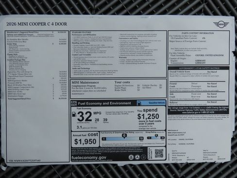 Used 2026 MINI Cooper 4-Door Hardtop image 9