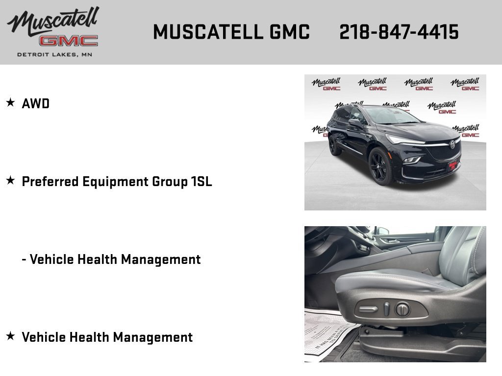 Used 2024 Buick Enclave Essence w/ Sport Touring Edition AWD/4WD image 6
