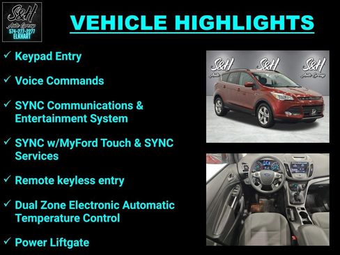 Used 2014 Ford Escape SE w/ Equipment Group 201A FWD image 3