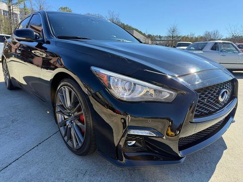 Used 2018 INFINITI Q50 Red Sport 400 w/ Proactive Package image 7