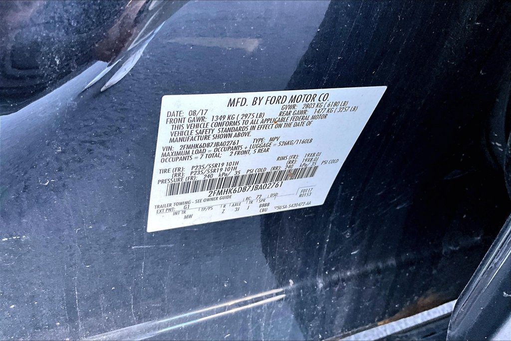 Used 2018 Ford Flex Limited AWD/4WD image 5