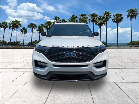 Used 2023 Ford Explorer ST-Line w/ Class IV Trailer Tow Package RWD image 2