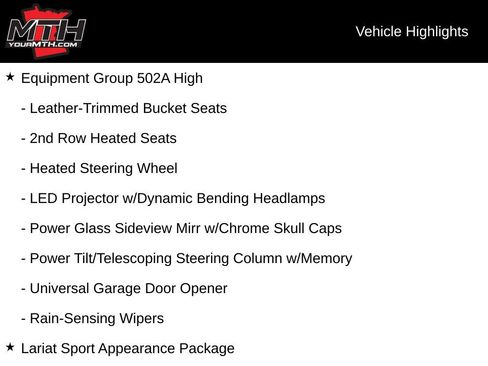 Used 2021 Ford F150 Lariat w/ Equipment Group 502A High image 10