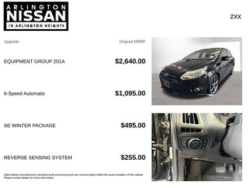 Used 2014 Ford Focus SE w/ Equipment Group 201A FWD image 4