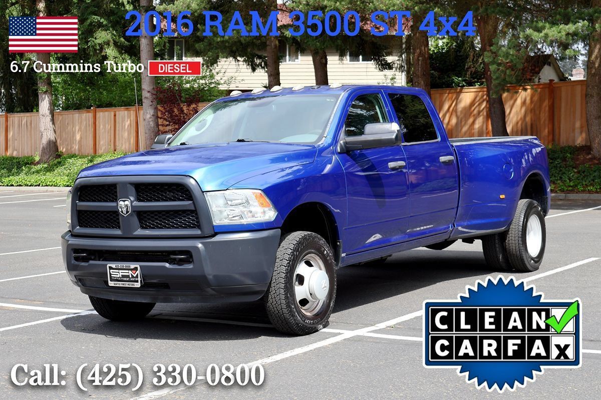 Used 2016 RAM 3500 Tradesman w/ Popular Equipment Group AWD/4WD image 1