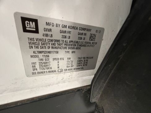 Used 2022 Chevrolet TrailBlazer LT w/ Convenience Package image 20