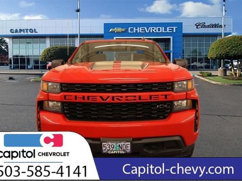 Used 2021 Chevrolet Silverado 1500 Custom w/ Rally Edition AWD/4WD image 8
